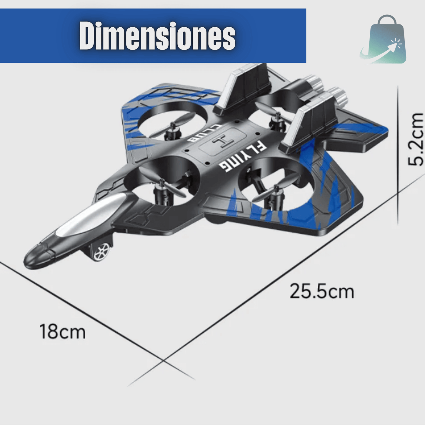 Fly Star Avion Drone Viral