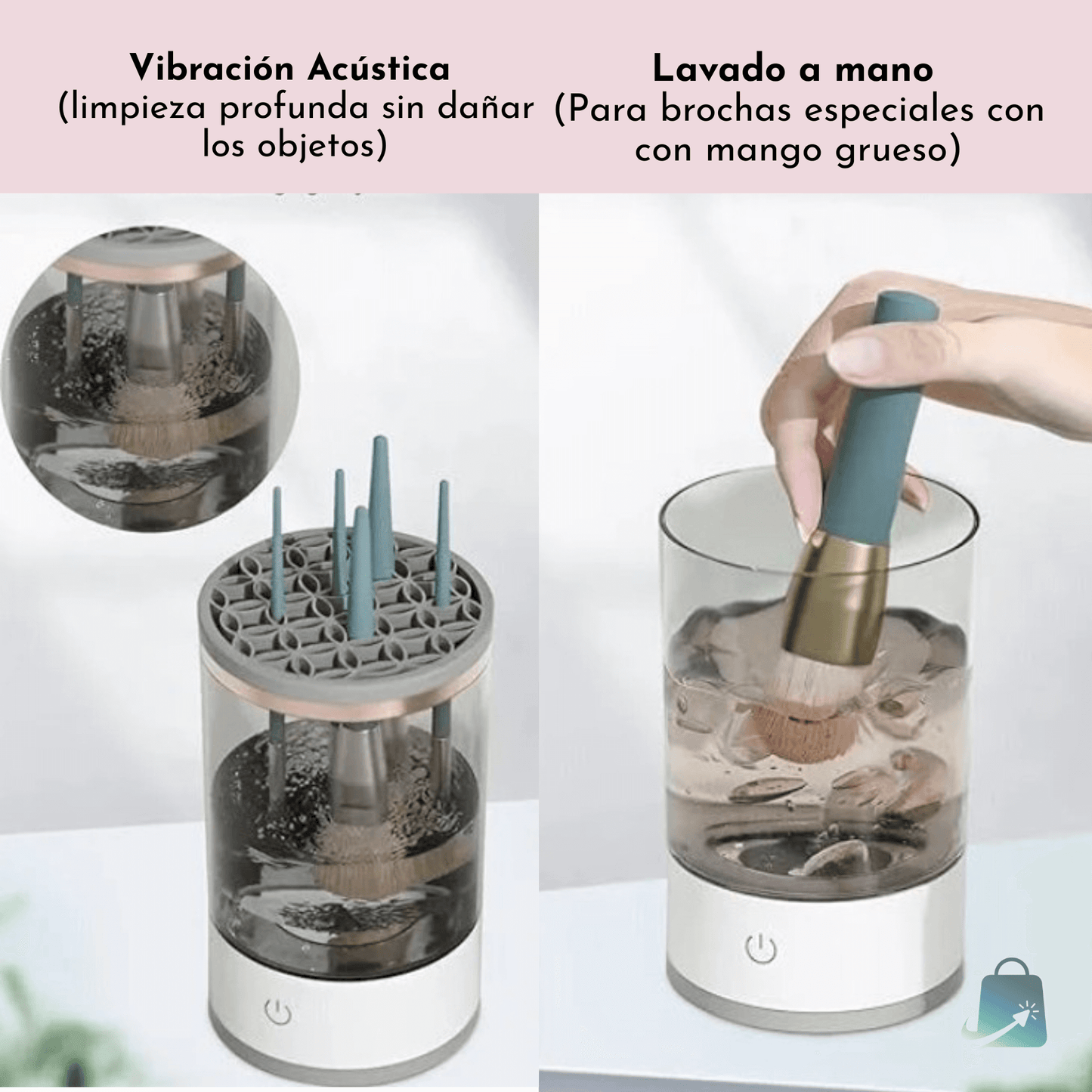 ✅ Limpiador de Brocha electrico
