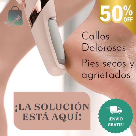 Lima Eléctrica para Pies Quita Callos
