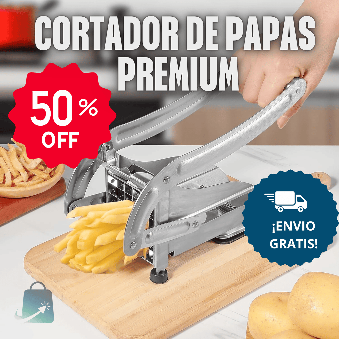 Cortador de Papas Premium