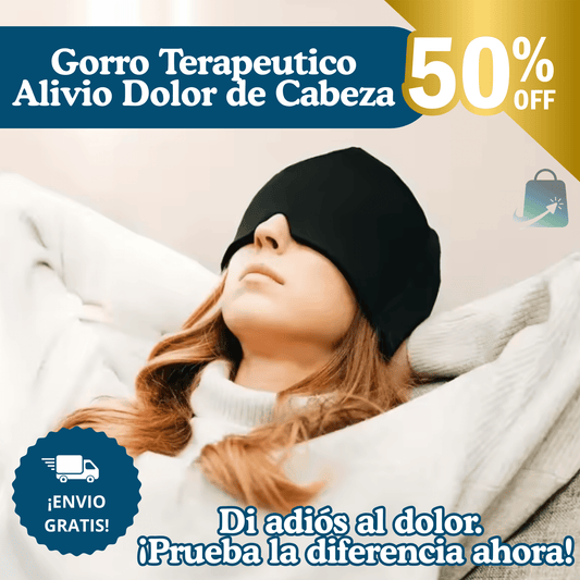 Gorro Terapéutico Alivio Dolor de Cabeza