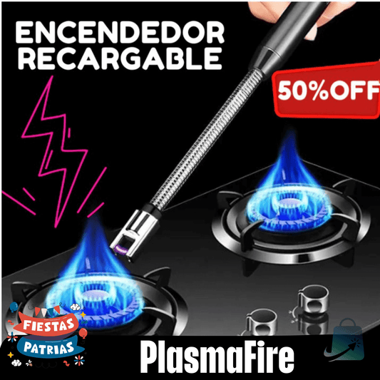 PlasmaFire - Encendedor Eléctrico Recargable ¡Oferta Fiestas Patrias!