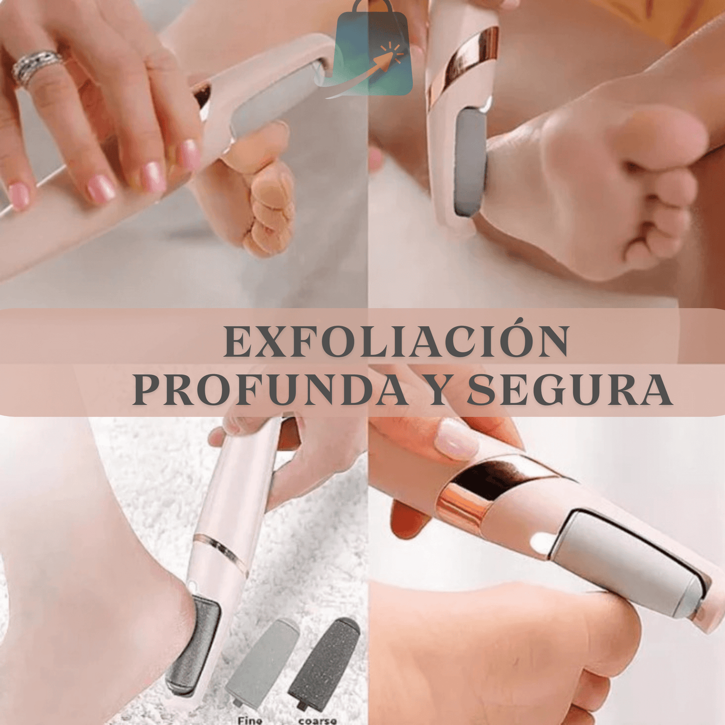 Lima Eléctrica  para Pies Quita Callos
