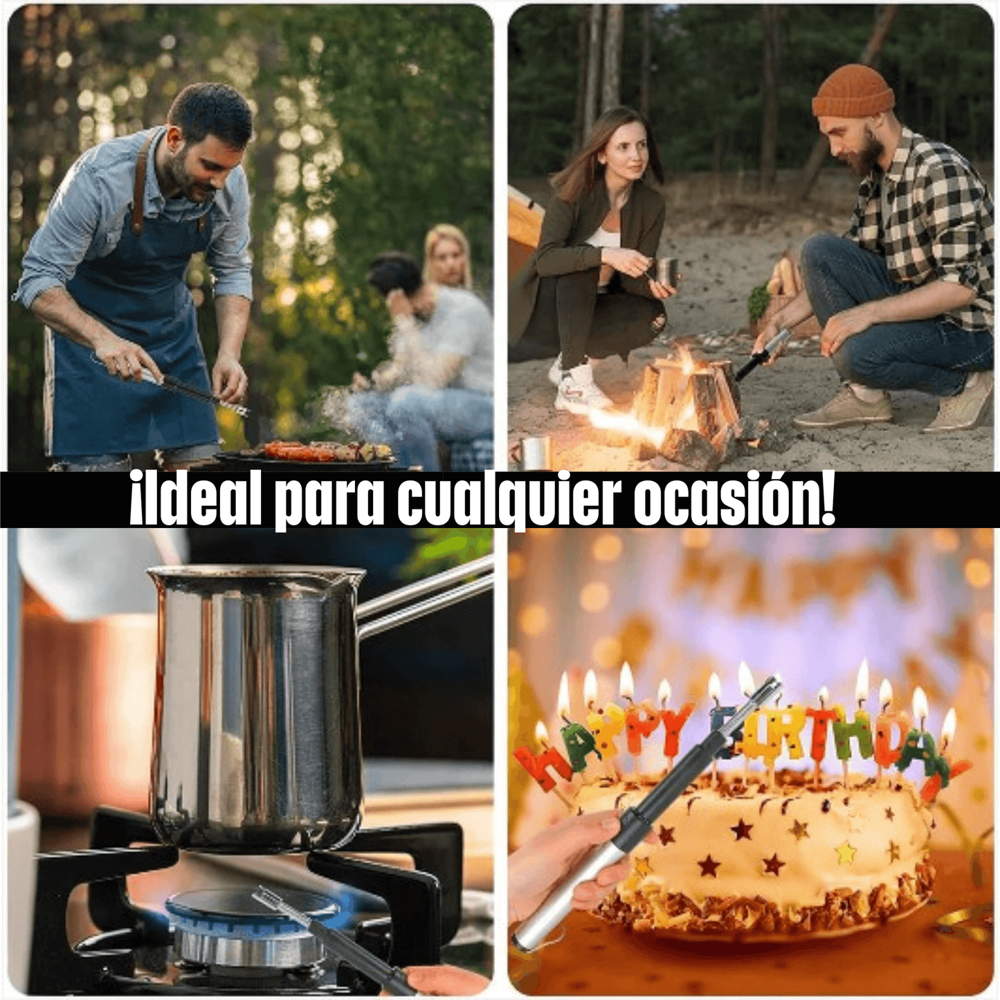 PlasmaFire - Encendedor Eléctrico Recargable ¡Oferta Fiestas Patrias!