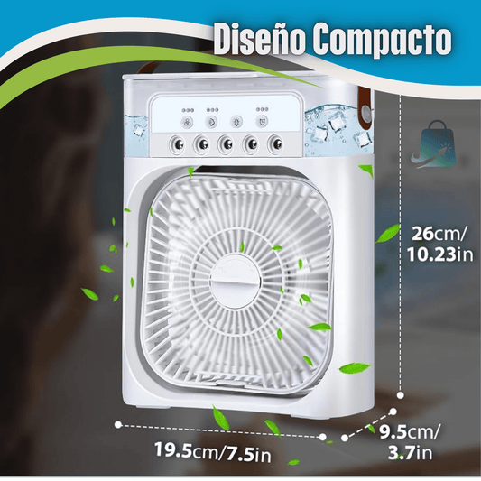 AeroMist 2 en 1 (Ventilador + Humidificador)