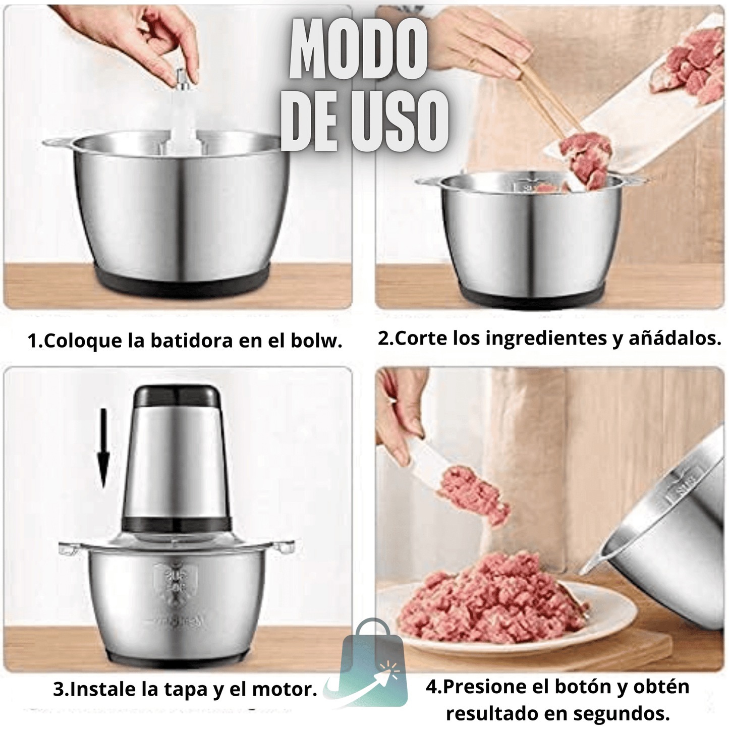 Turbo Mix Picador Eléctrico