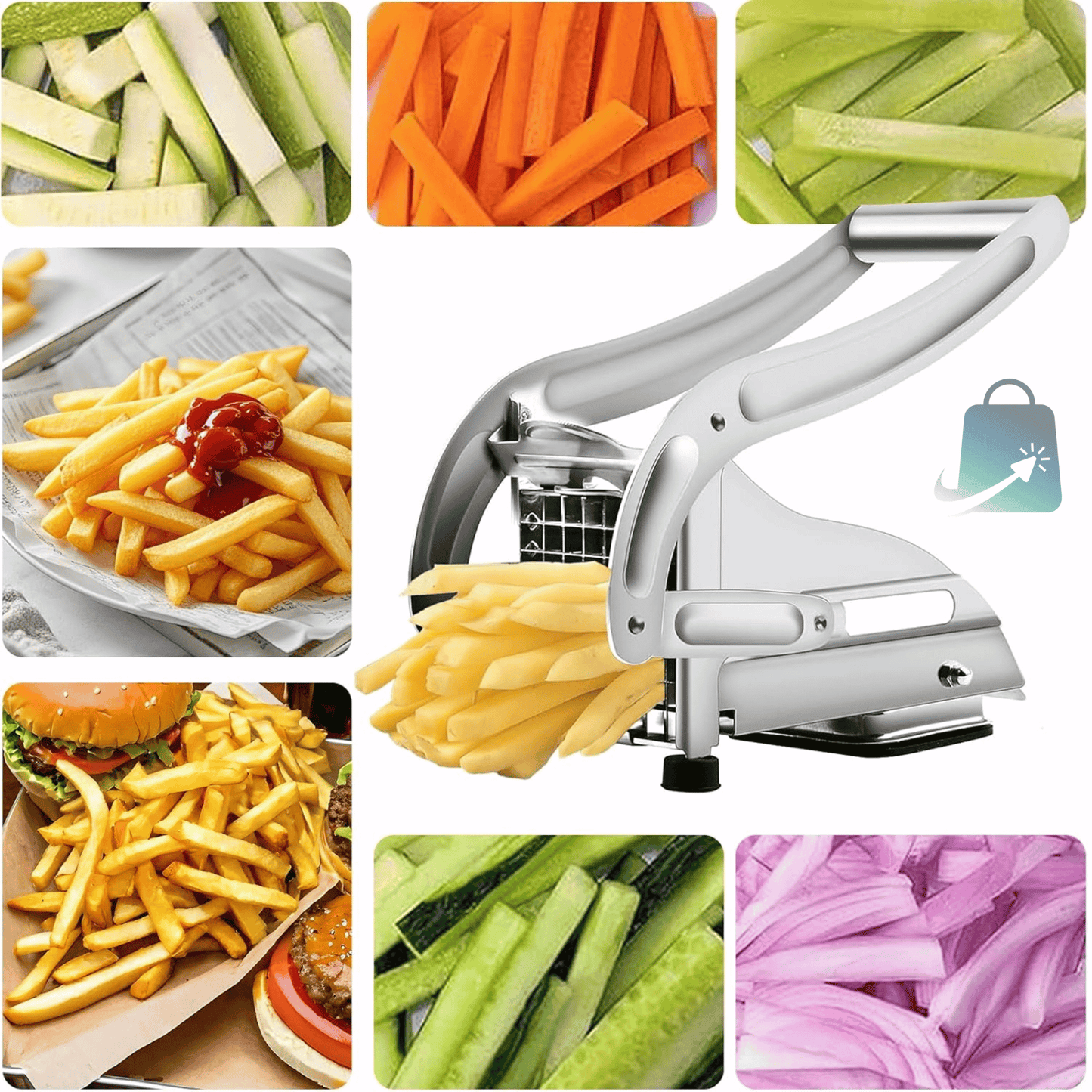 Cortador de Papas Premium