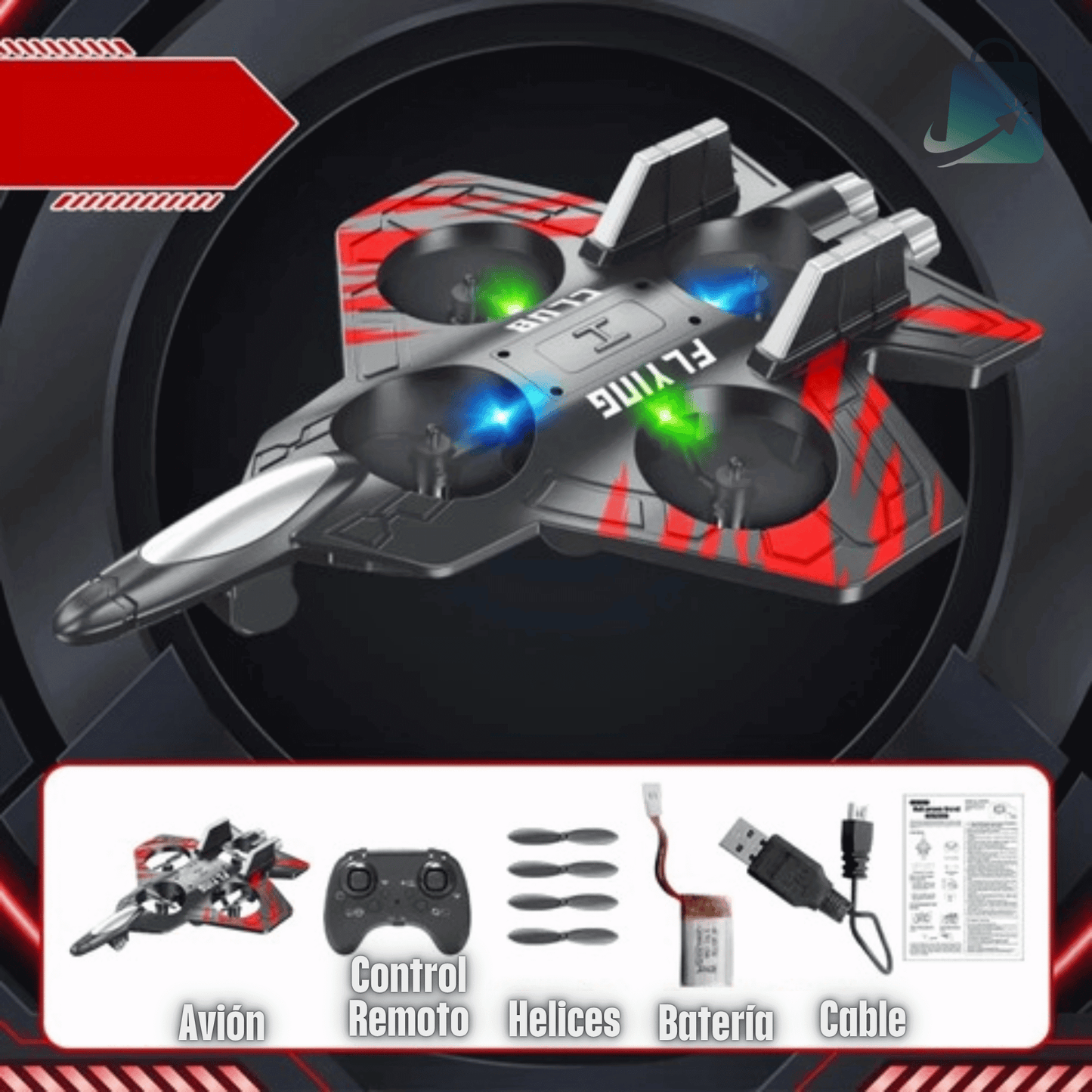 Fly Star Avion Drone Viral