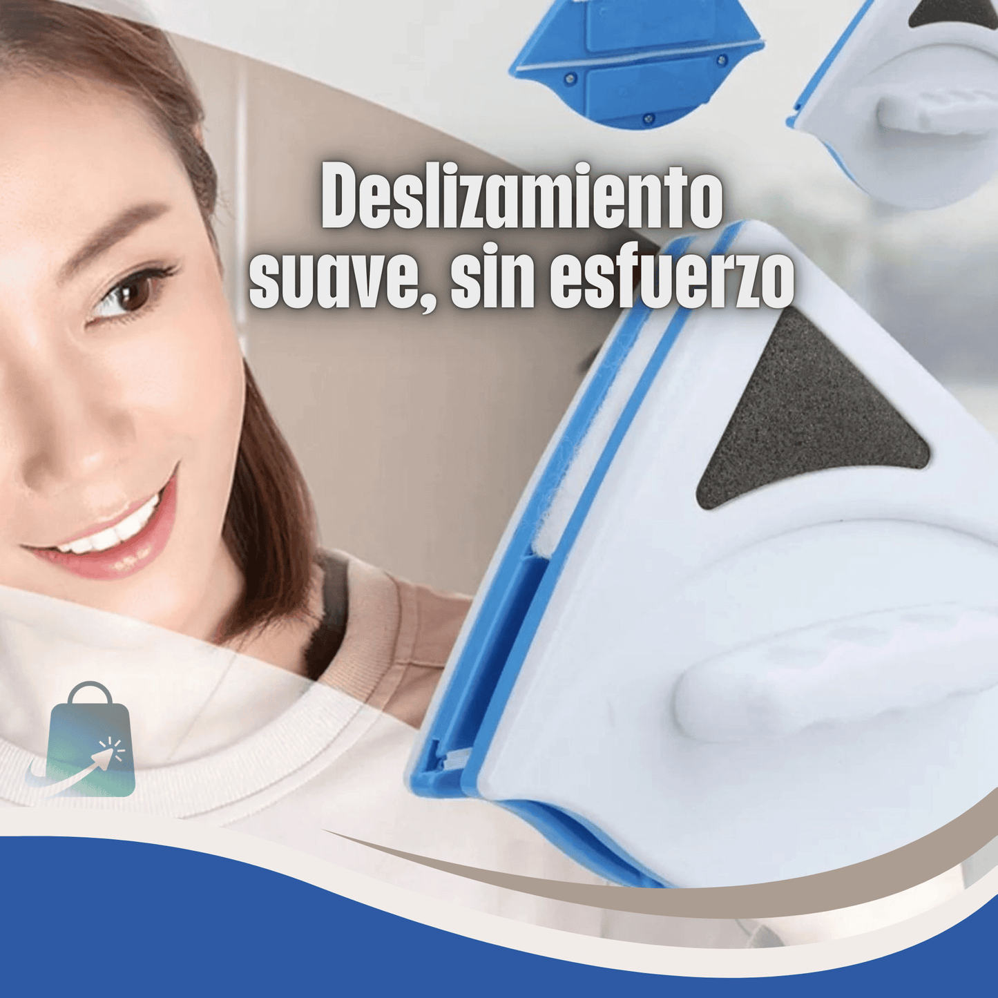 Easy Clean - Limpia Vidrios Magnético