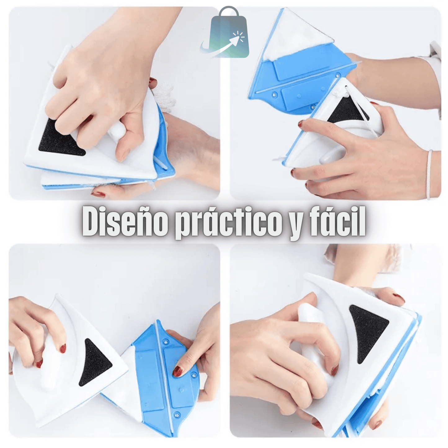 Easy Clean - Limpia Vidrios Magnético