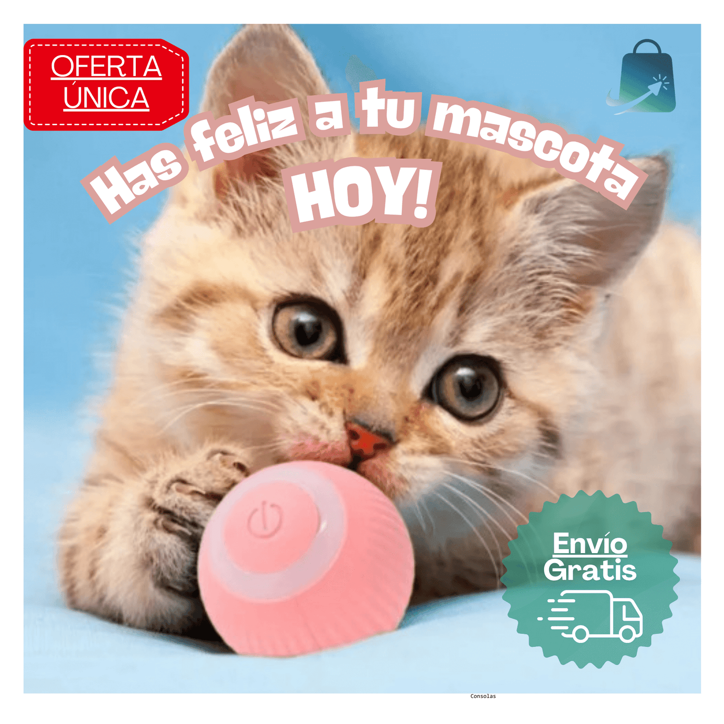 Pelota Inteligente para mascotas
